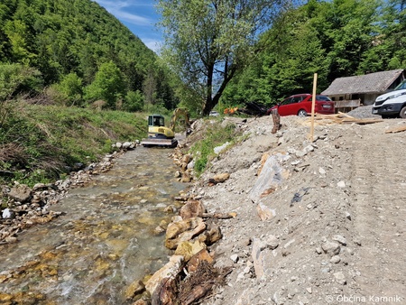 Sanacijska obnova vodotokov in hudournikov po poplavah (4)